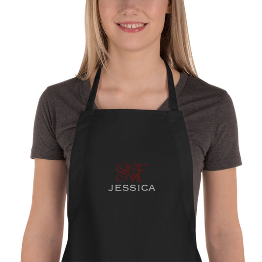 PERSONALIZED Embroidered Apron - Stillwater Valley Farm