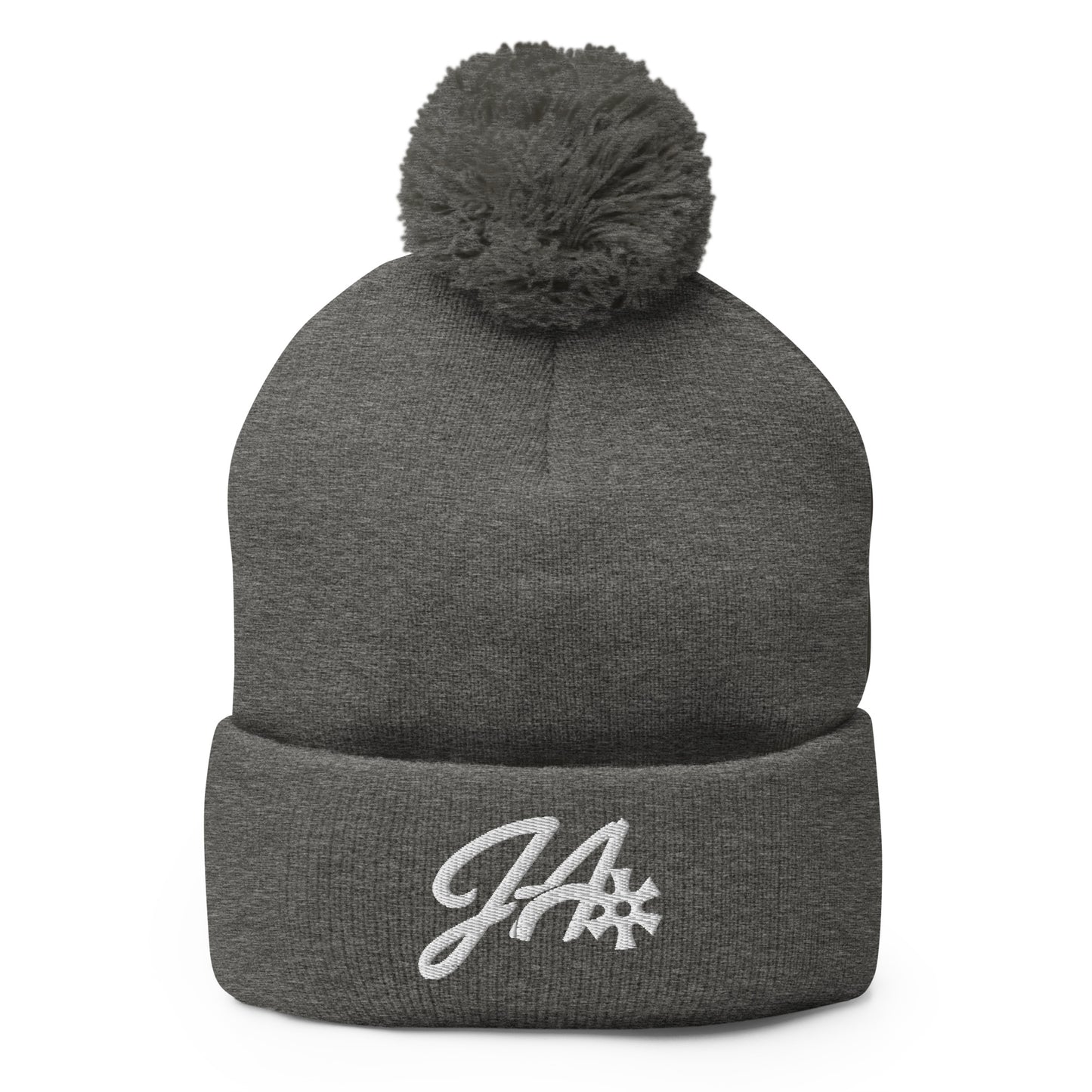 Embroidered Pom-Pom Beanie - Anthony Performance Horses