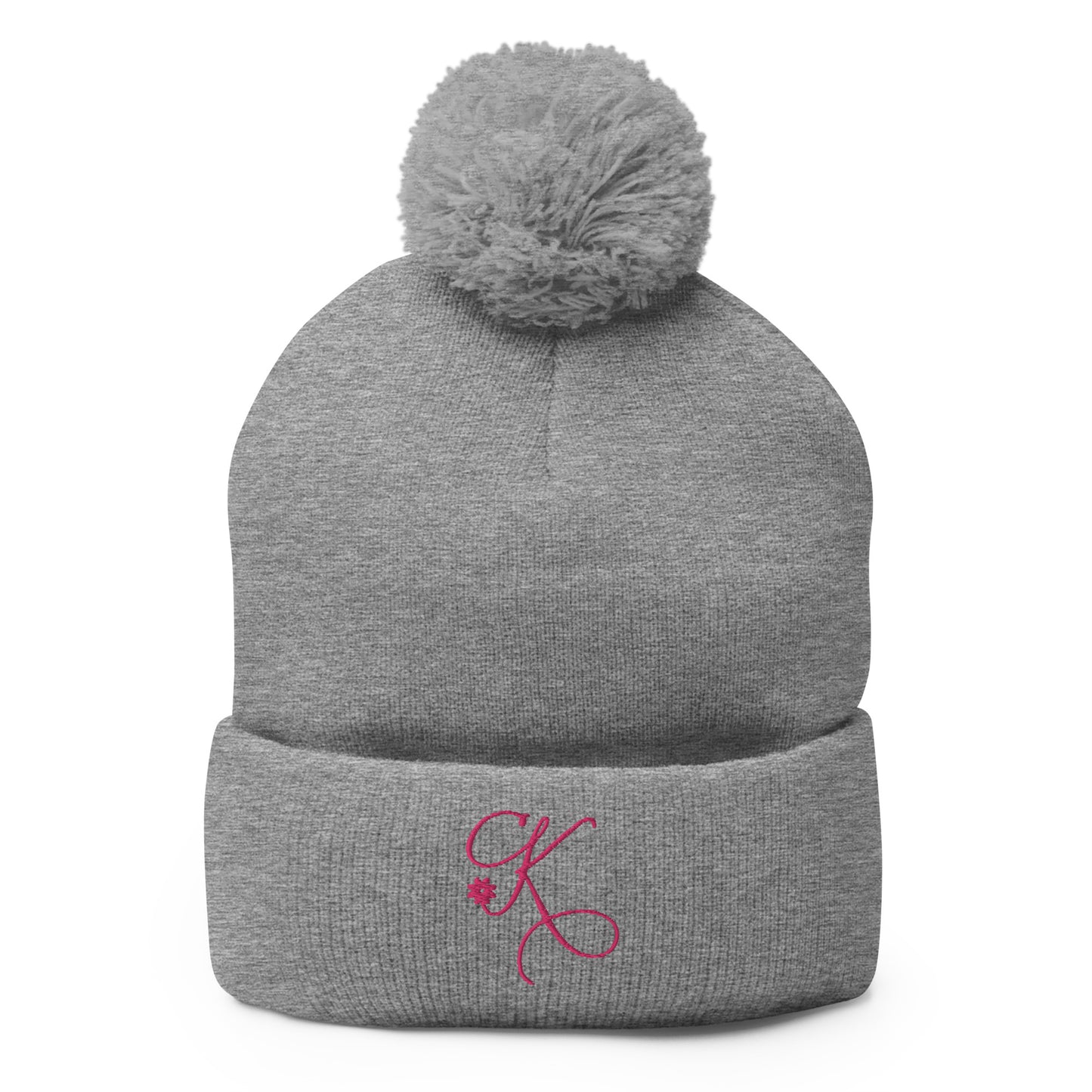 Embroidered Pom-Pom Beanie - Klein Performance Horses