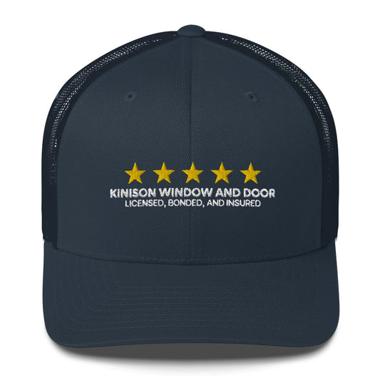 Embroidered Trucker Cap - Kinison Window and Door