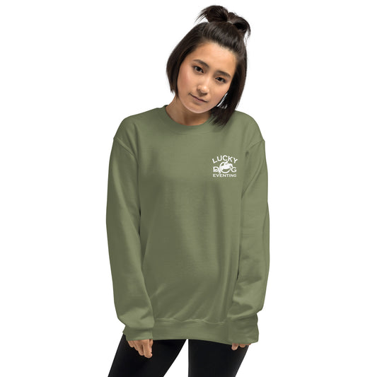 Gildan Unisex Crew Neck Sweatshirt - Lucky Dog Eventing