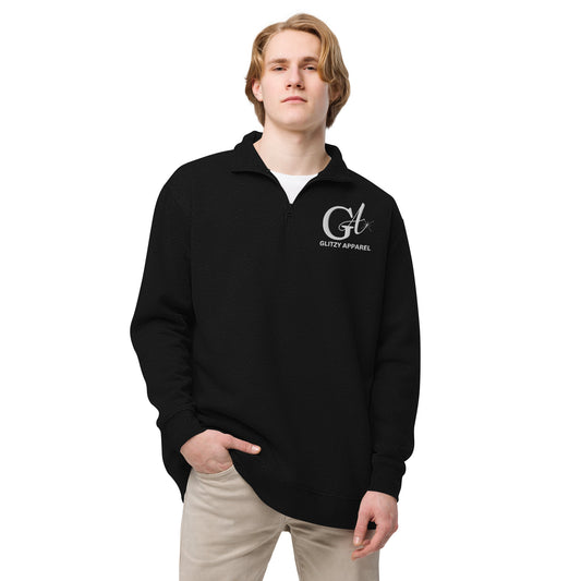 Embroidered DOUBLE SIDED Unisex Fleece Pullover - Glitzy Apparel