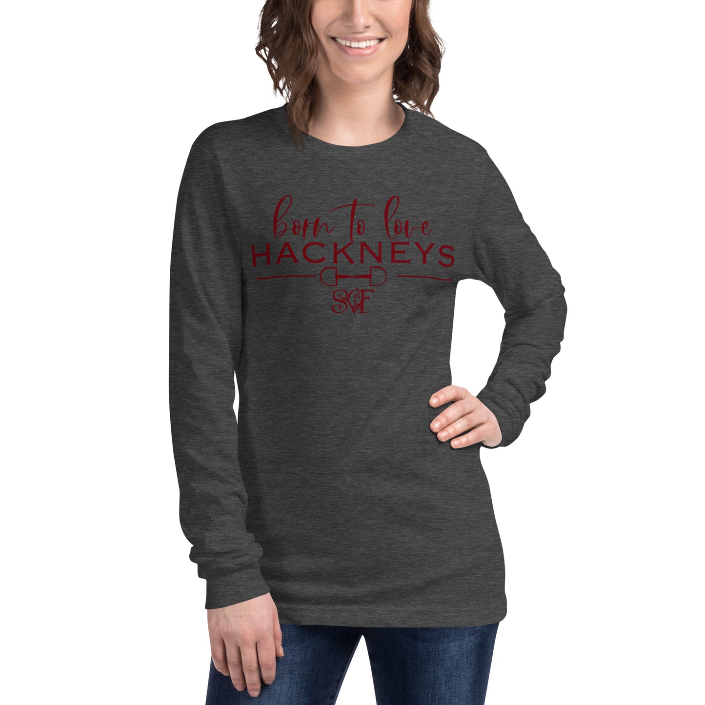 Bella Canvas Unisex Long Sleeve Tee HACKNEY- Stillwater Valley Farm