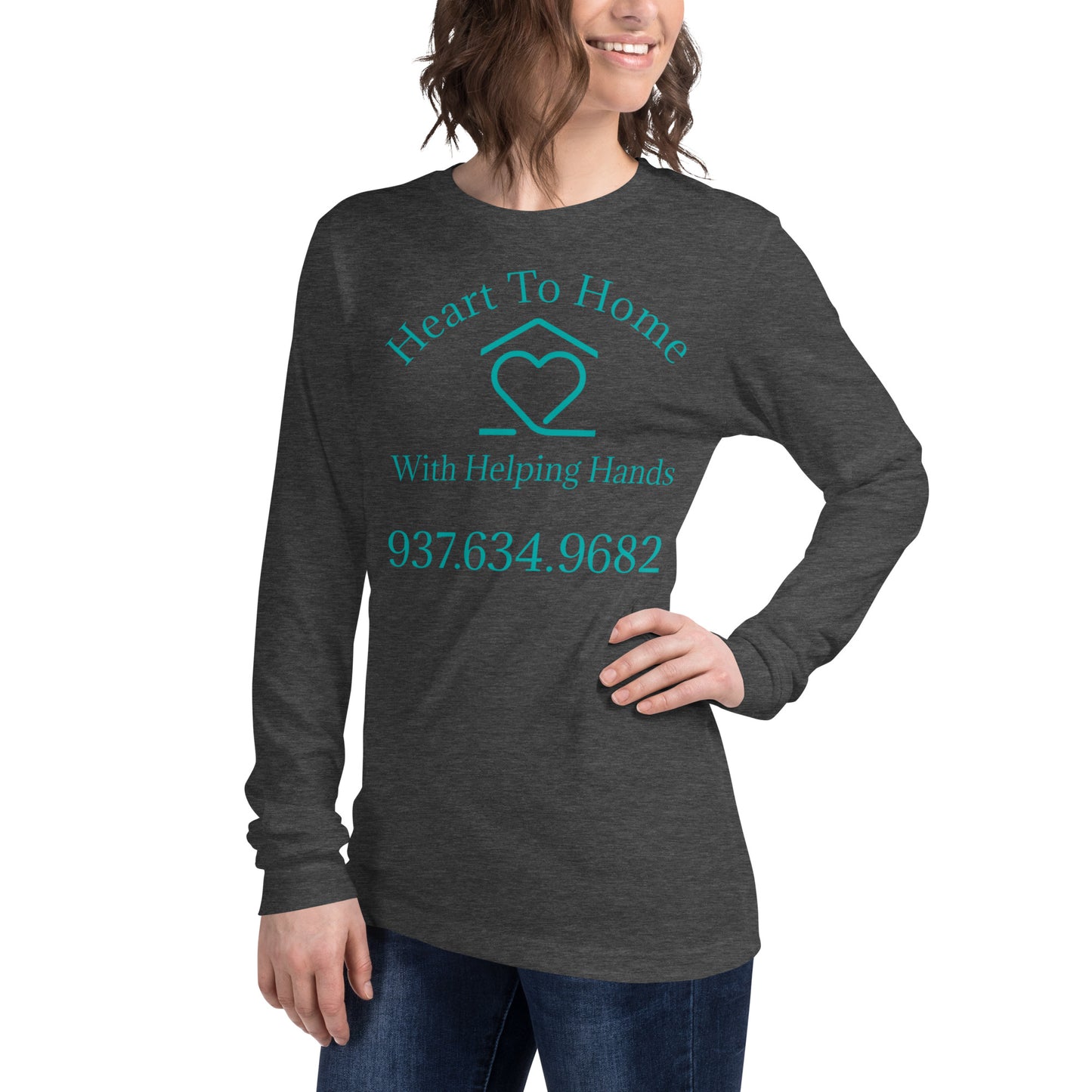 Bella Canvas Unisex Long Sleeve Tee - Heart To Home