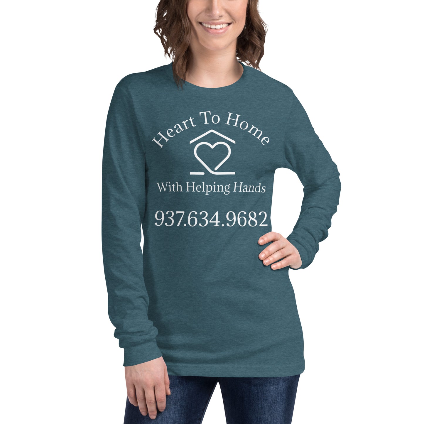 Bella Canvas Unisex Long Sleeve Tee - Heart To Home