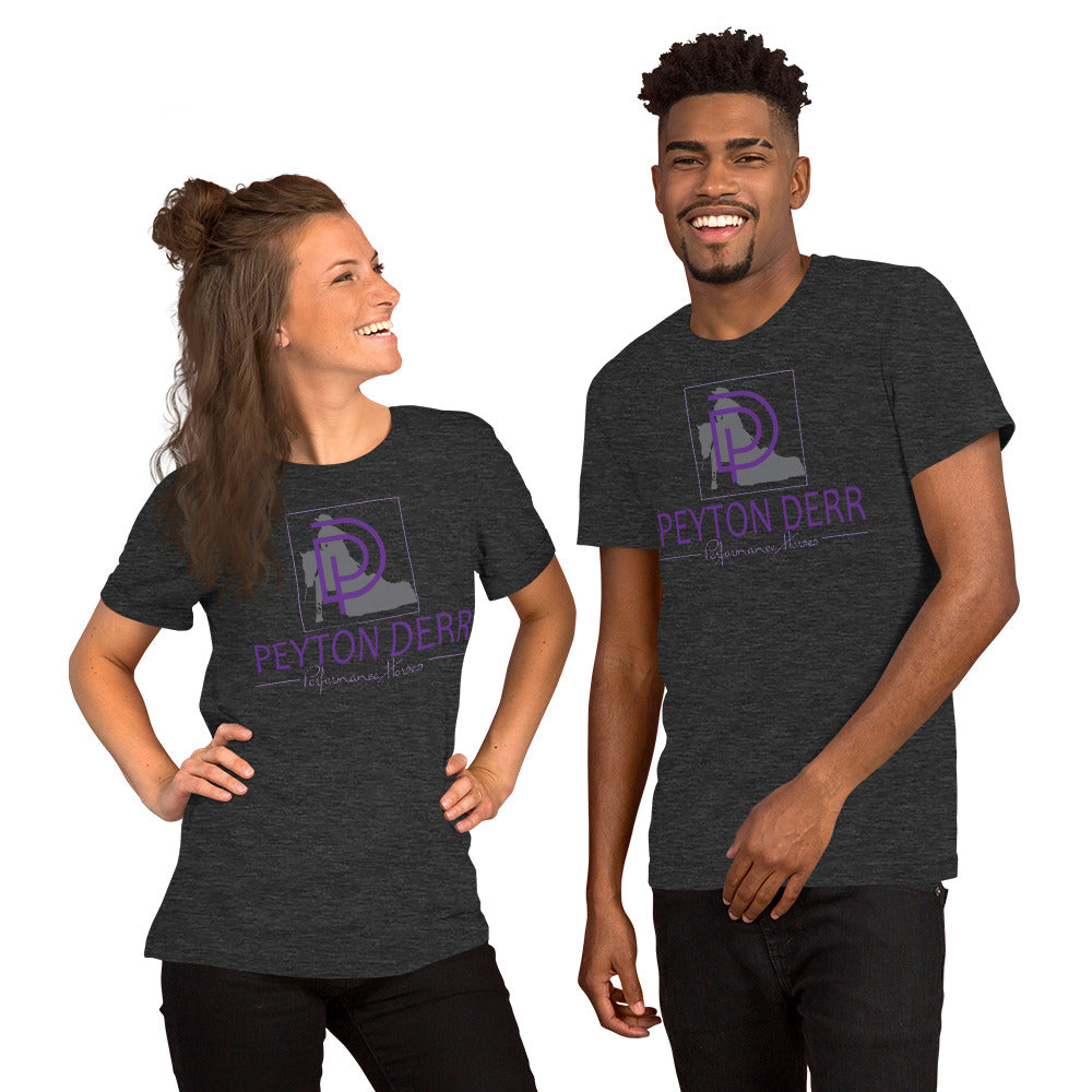 Bella Canvas Unisex t-shirt - Peyton Derr Performance Horses