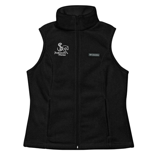 Women’s Columbia Embroidered Fleece Vest - SL Performance Horses