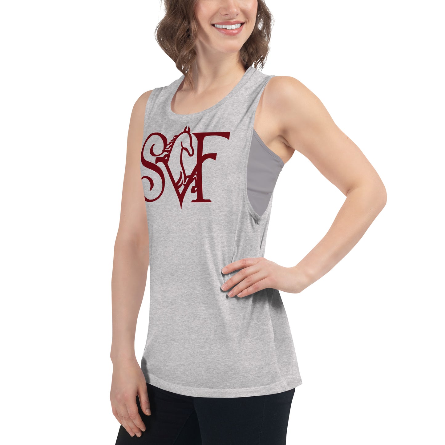 Bella Canvas Ladies’ Muscle Tank - Stillwater Valley Farm