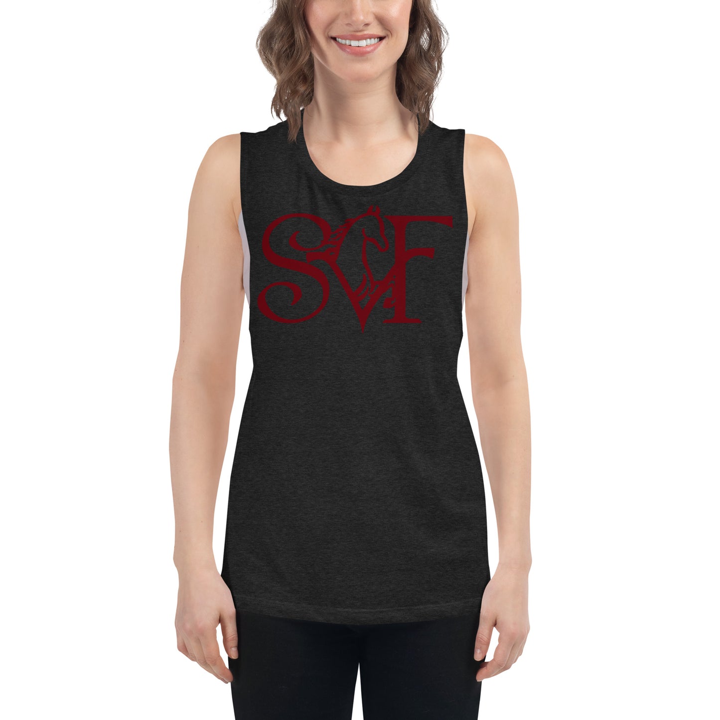 Bella Canvas Ladies’ Muscle Tank - Stillwater Valley Farm