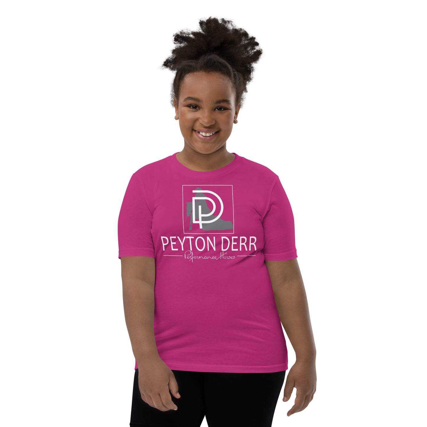 Bella Canvas Youth Short Sleeve T-Shirt - Peyton Derr Performance Horses